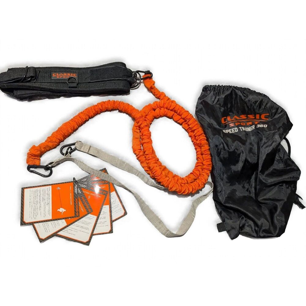Classic Sport Speed Trainer 360 Orange Black Belt One Size Used Agility Kit